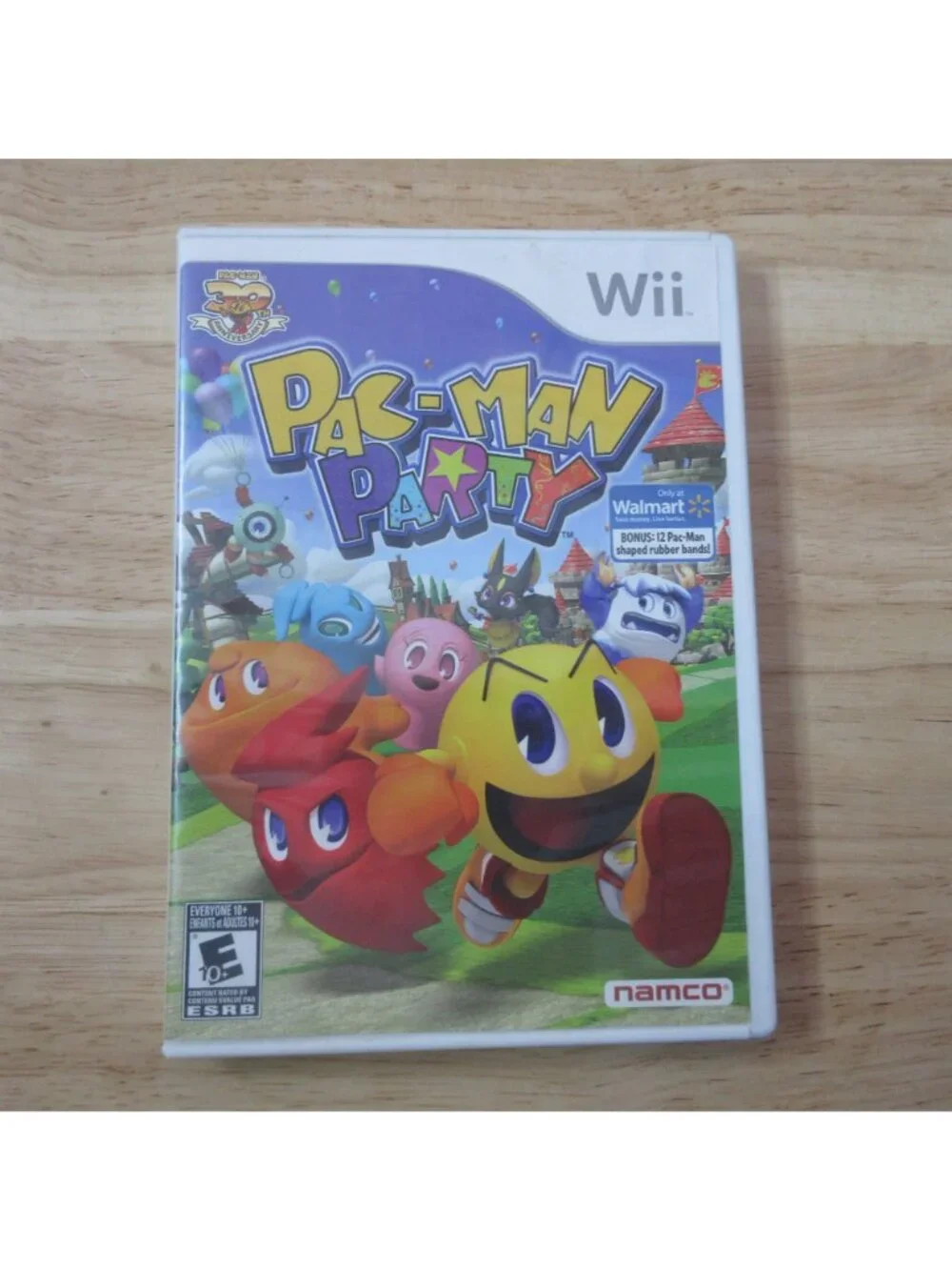 Pac-Man Party (Nintendo Wii 2010) with Manual